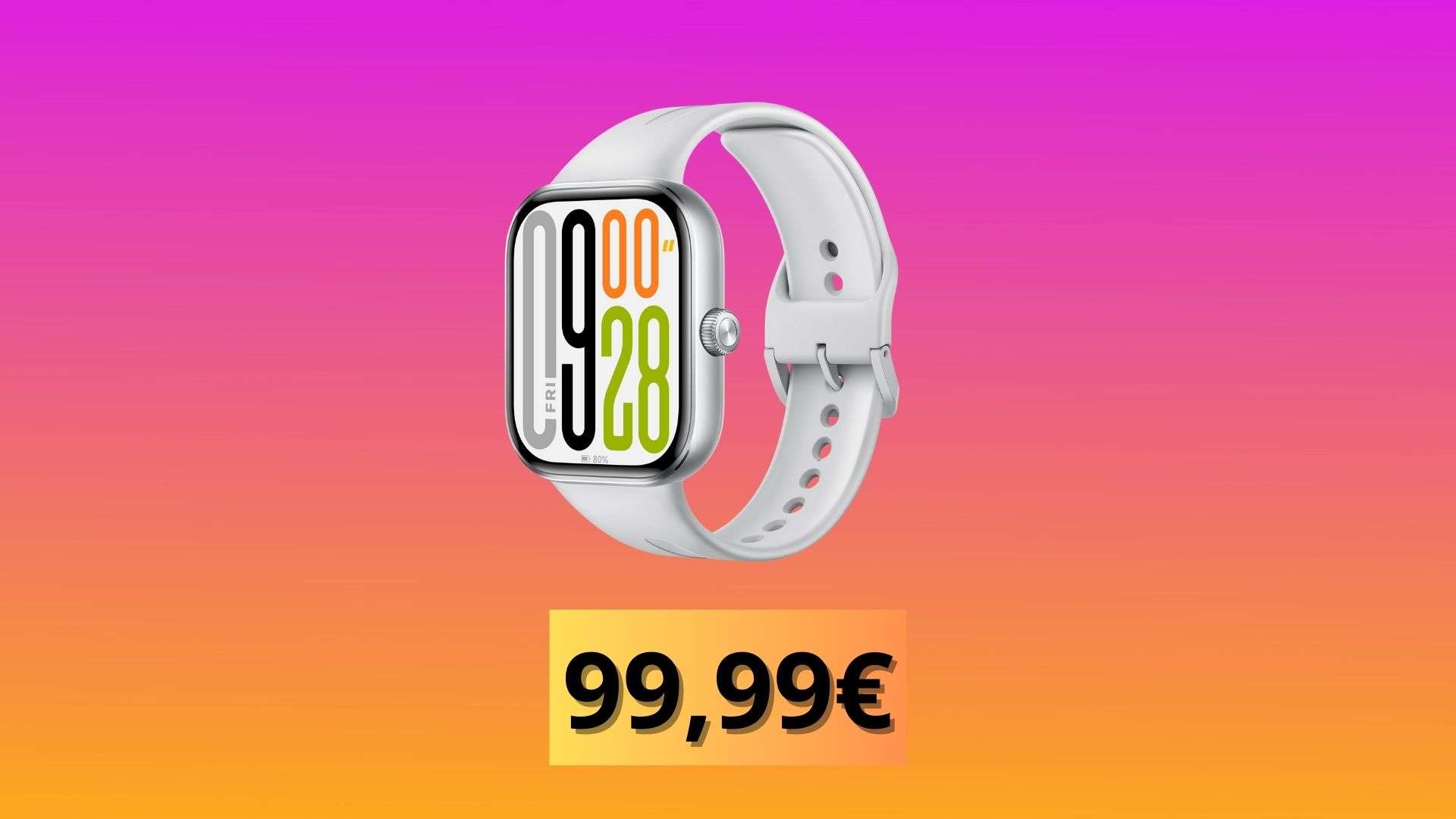 Redmi Watch 5, prezzo imbattibile: su Amazon è tuo a soli 99,90€