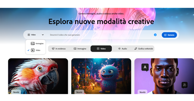 Video AI con Adobe Firefly AI