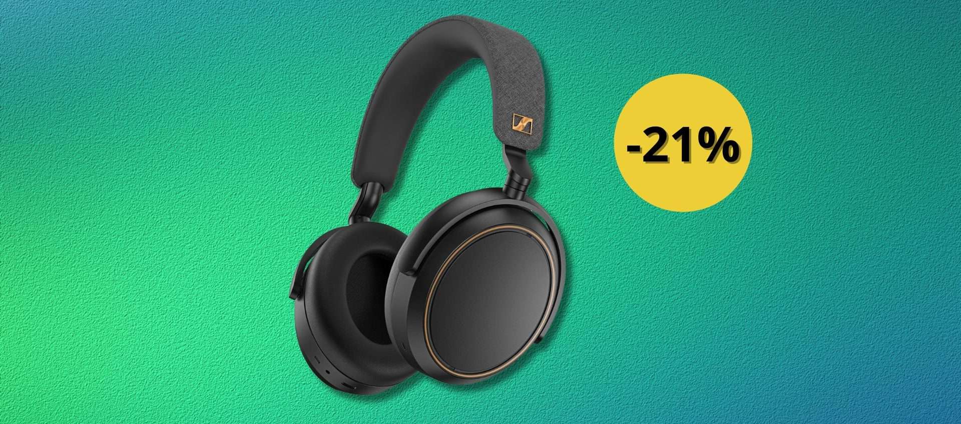 Sennheiser Momentum 4, prezzo in caduta libera: cuffie premium in super offerta su Amazon