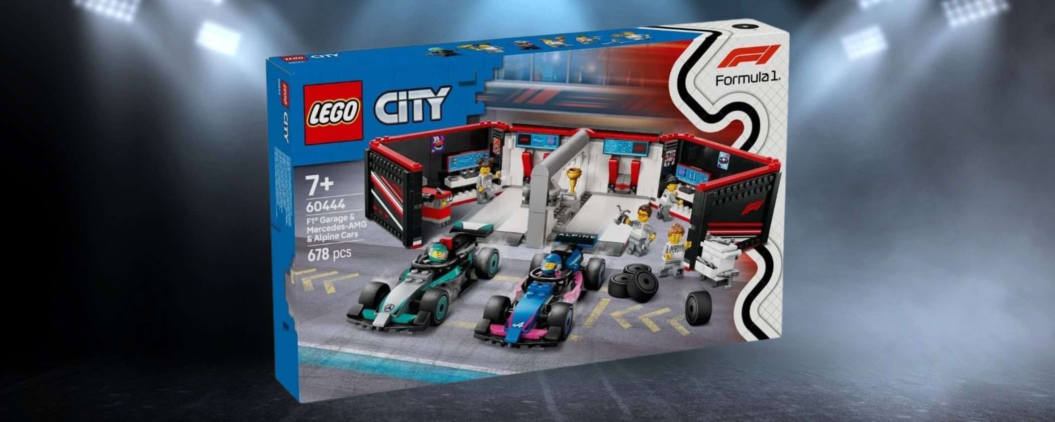 Set LEGO City Garage F1: occhio allo sconto Amazon (-19%)