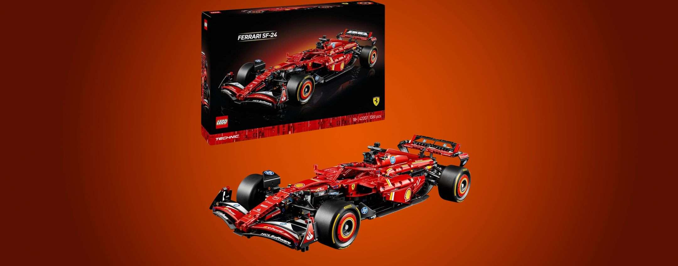 Il set LEGO Technic F1 Ferrari SF-24 è su Amazon: puoi prenotarlo SUBITO