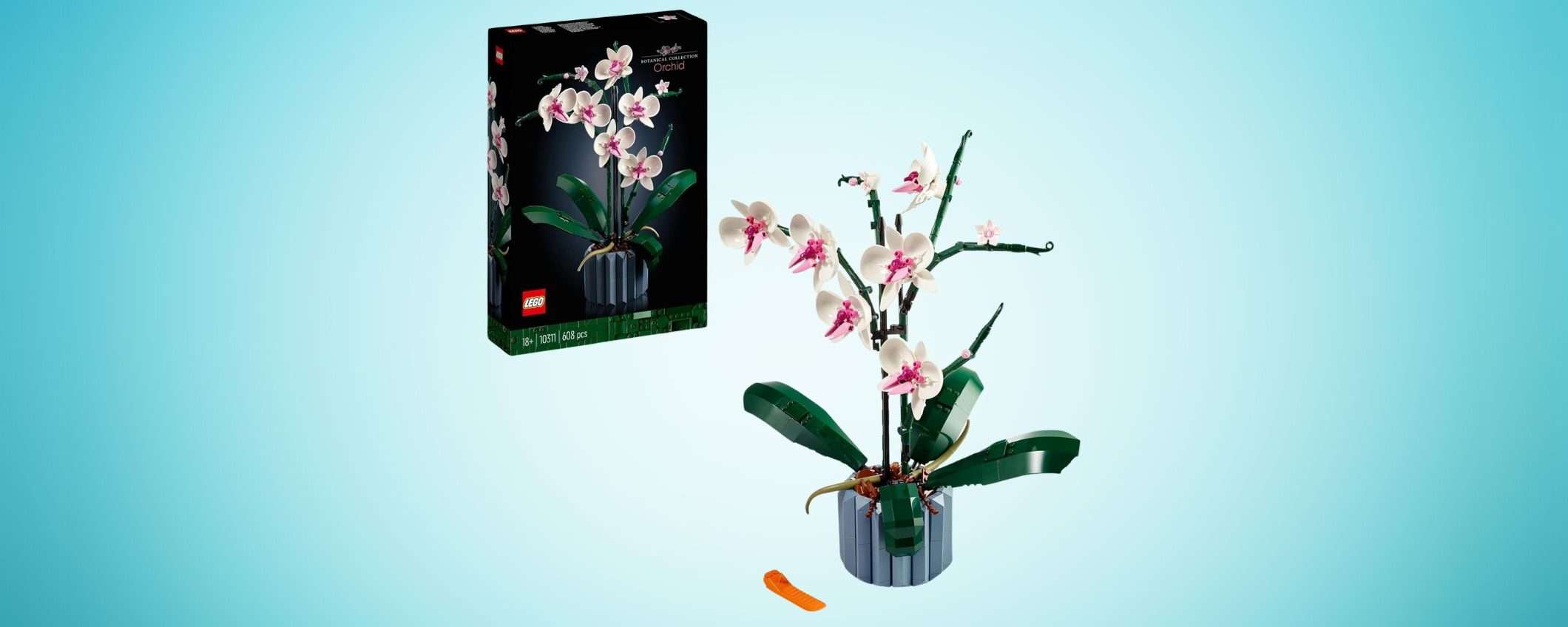 Set LEGO Orchidea: con lo sconto di San Valentino è il regalo PERFETTO