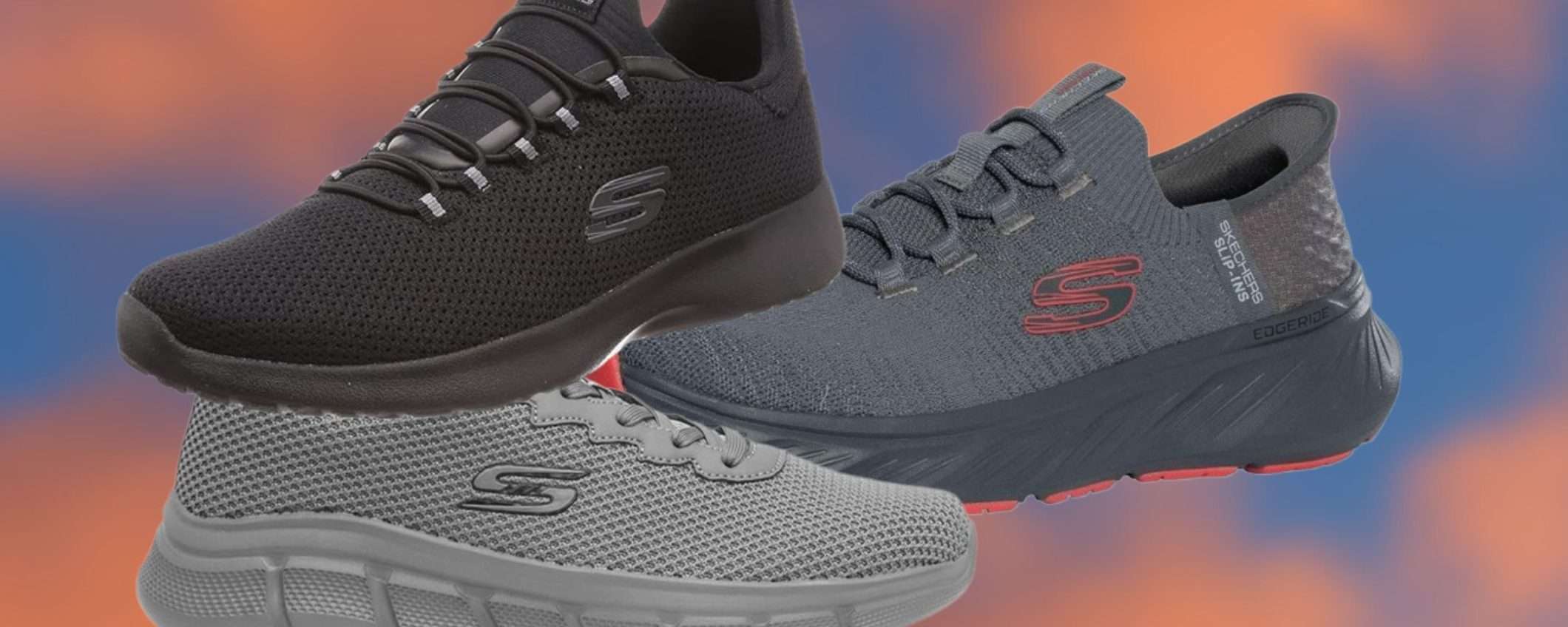 Skechers MANIA su Amazon: prezzi da STRAPAZZO su tanti modelli (da 39€)