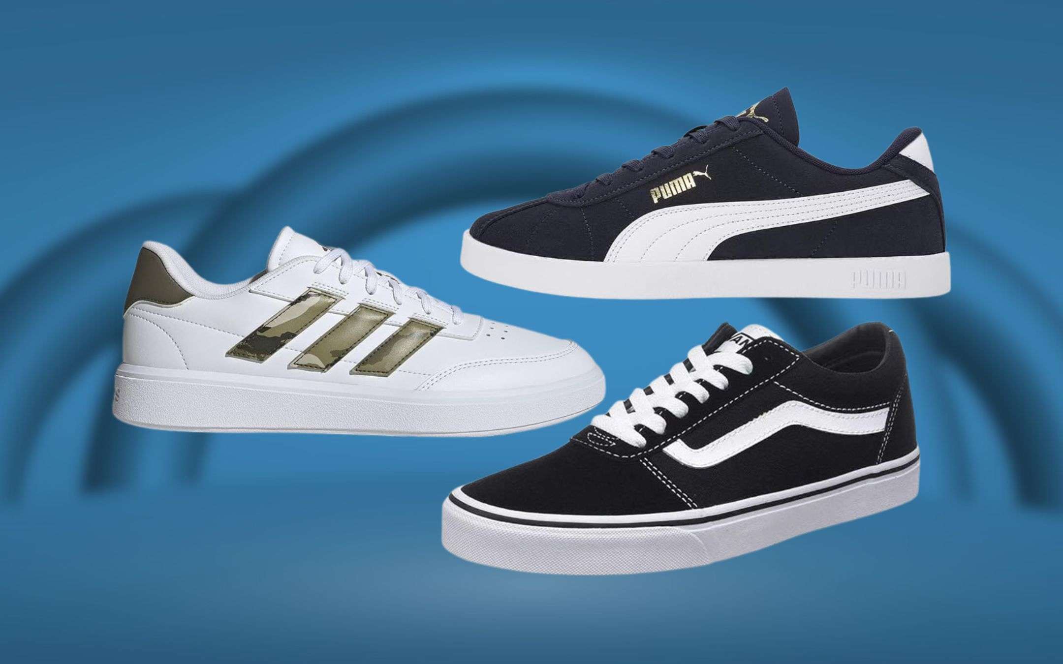 Amazon SBRICIOLA Globo: sneaker Adidas, Puma, Vans e altri a partire da 27€