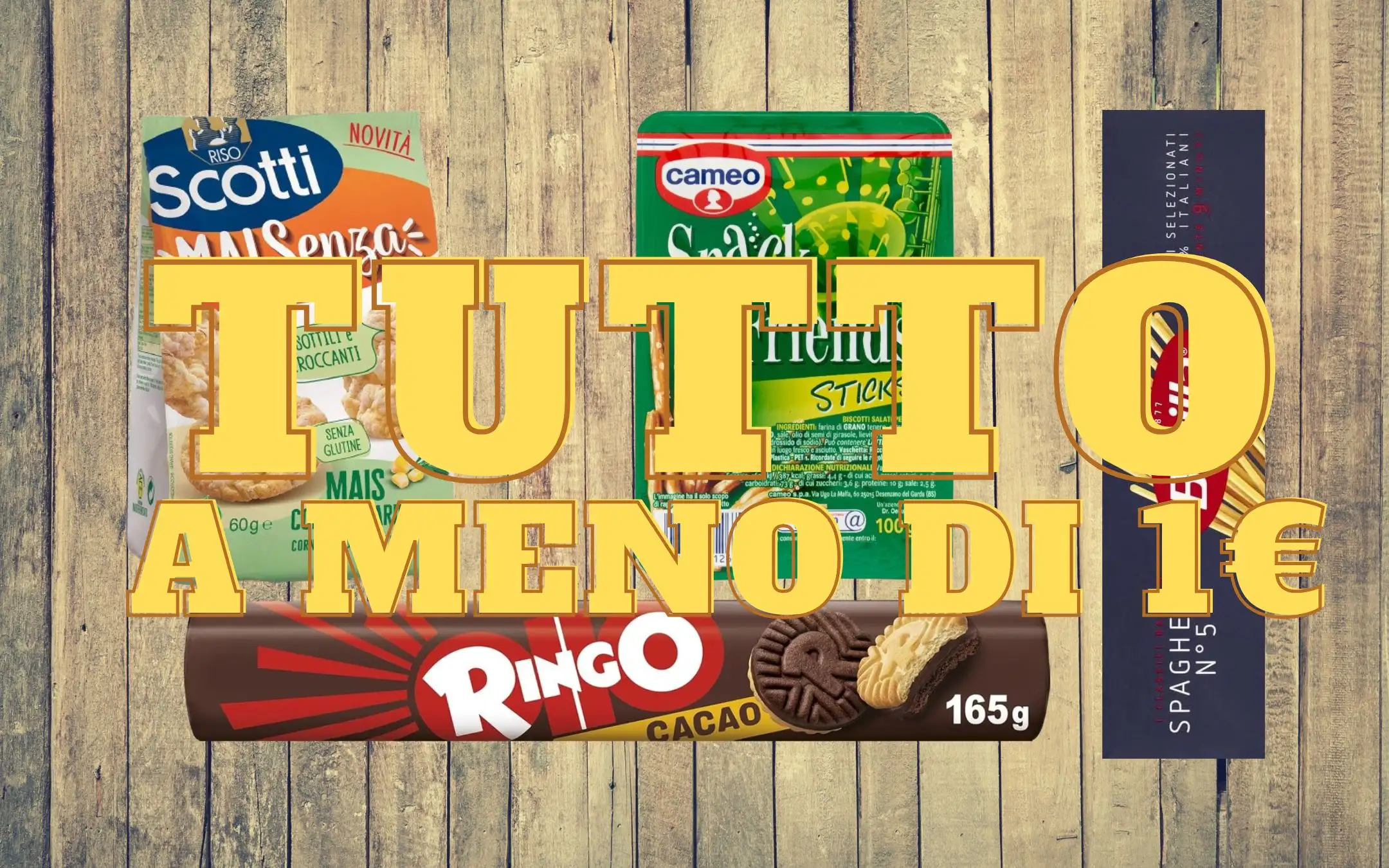 Tutto a meno di 1€: promo SPETTACOLARI nel supermercato di Amazon