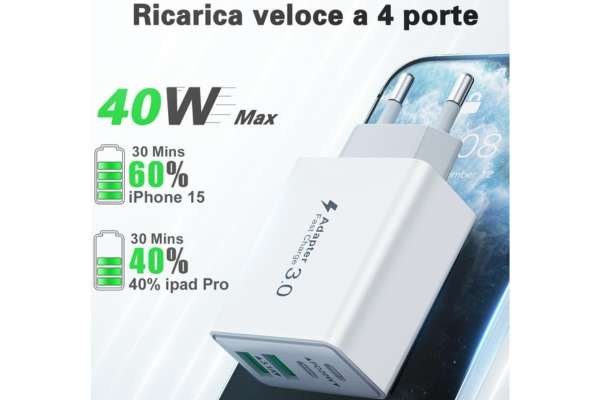 caricatore-usb-da-40w-e-4-porte-in-sconto-folle