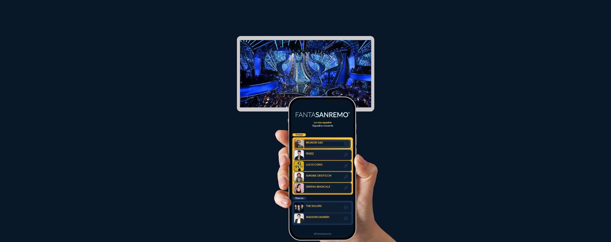 Come funziona l'app FantaSanremo 2025