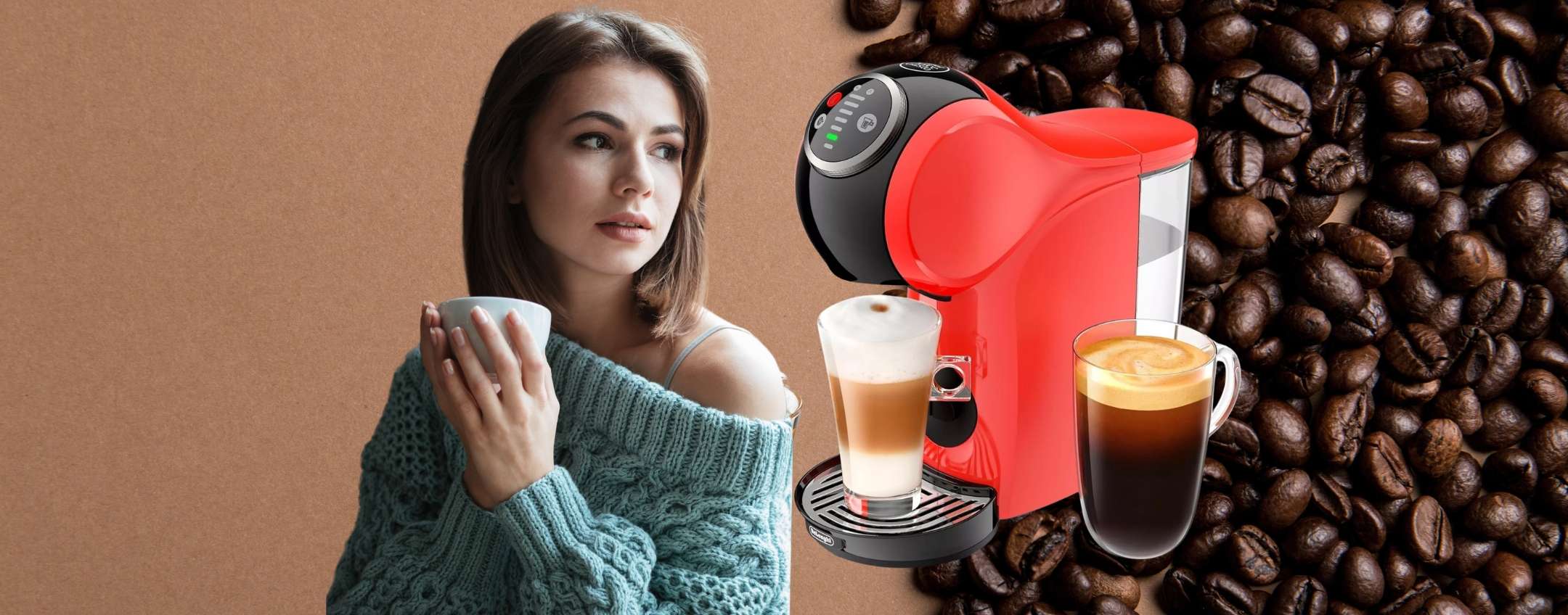 De’Longhi Genio S Plus: caffè buonissimo come al bar e prezzo shock