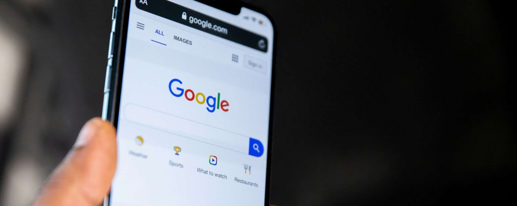 Google Search, la modalità con Intelligenza Artificiale si mostra nei primi test