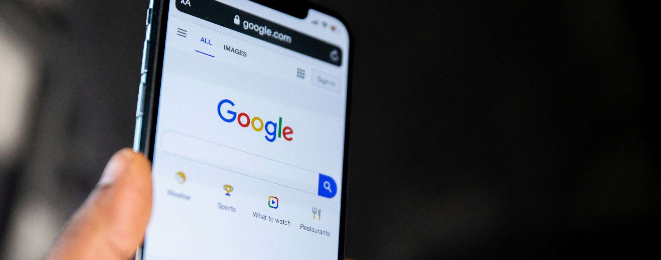 Google Search, la modalità con Intelligenza Artificiale si mostra nei primi test