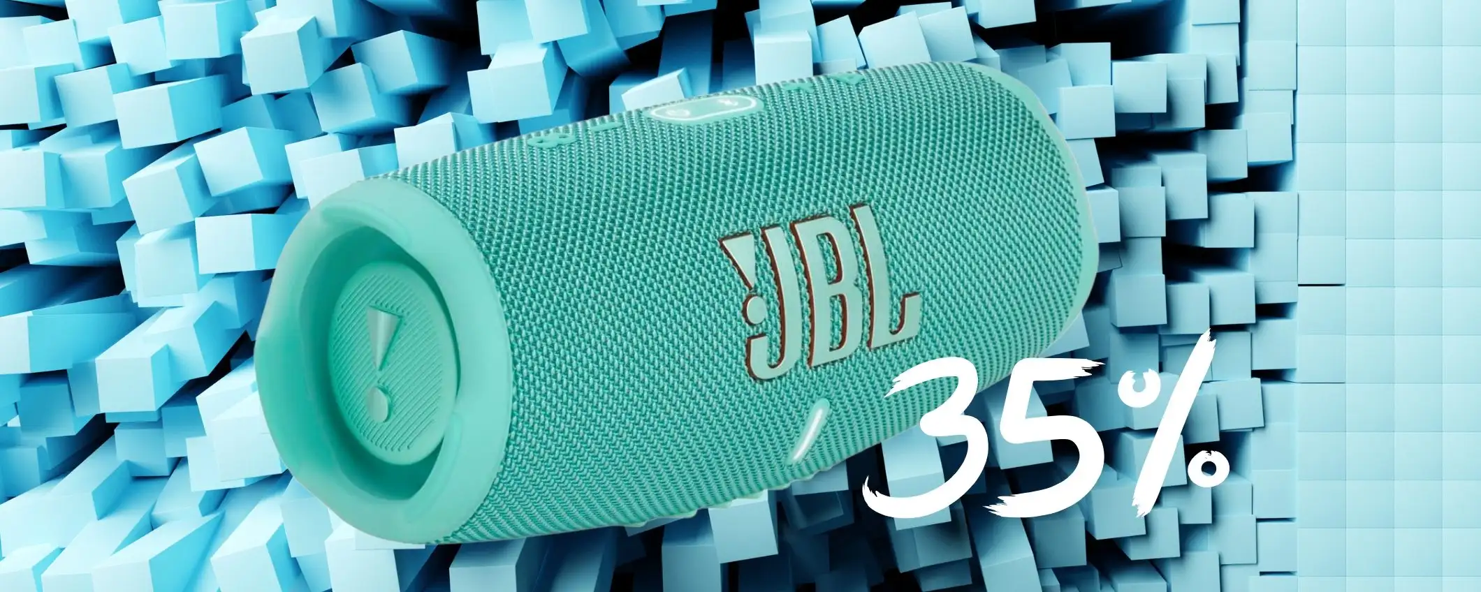 JBL Charge 5: speaker Bluetooth portatile impermeabile con 20h di potenza