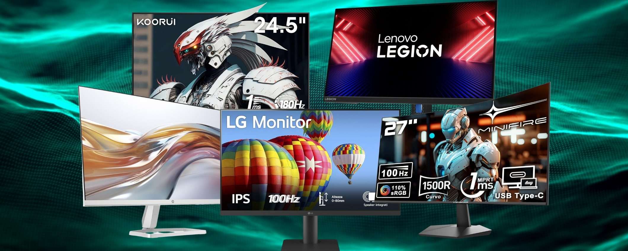 I migliori monitor da acquistare oggi su Amazon per non spendere un capitale