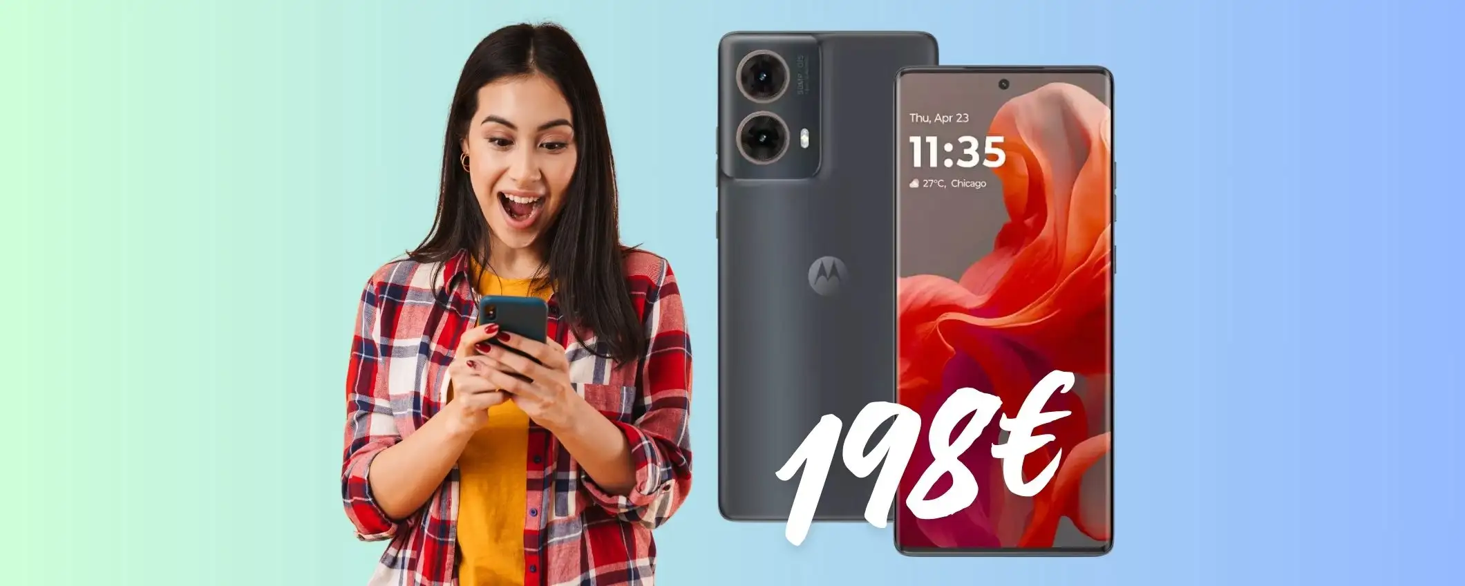 Motorola G85 5G (12/256GB) a meno di 200€ è un vero affare (eBay)