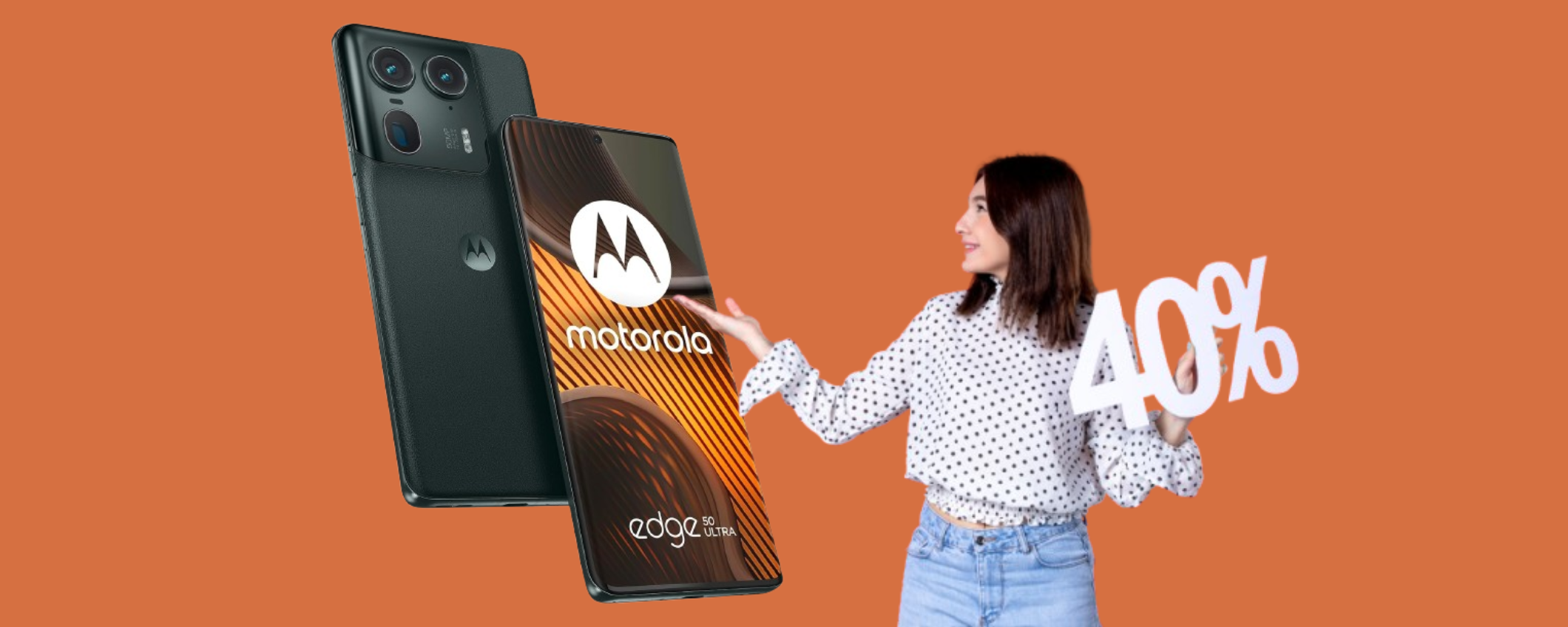 Motorola Moto Edge 50 Ultra al prezzo più basso di sempre