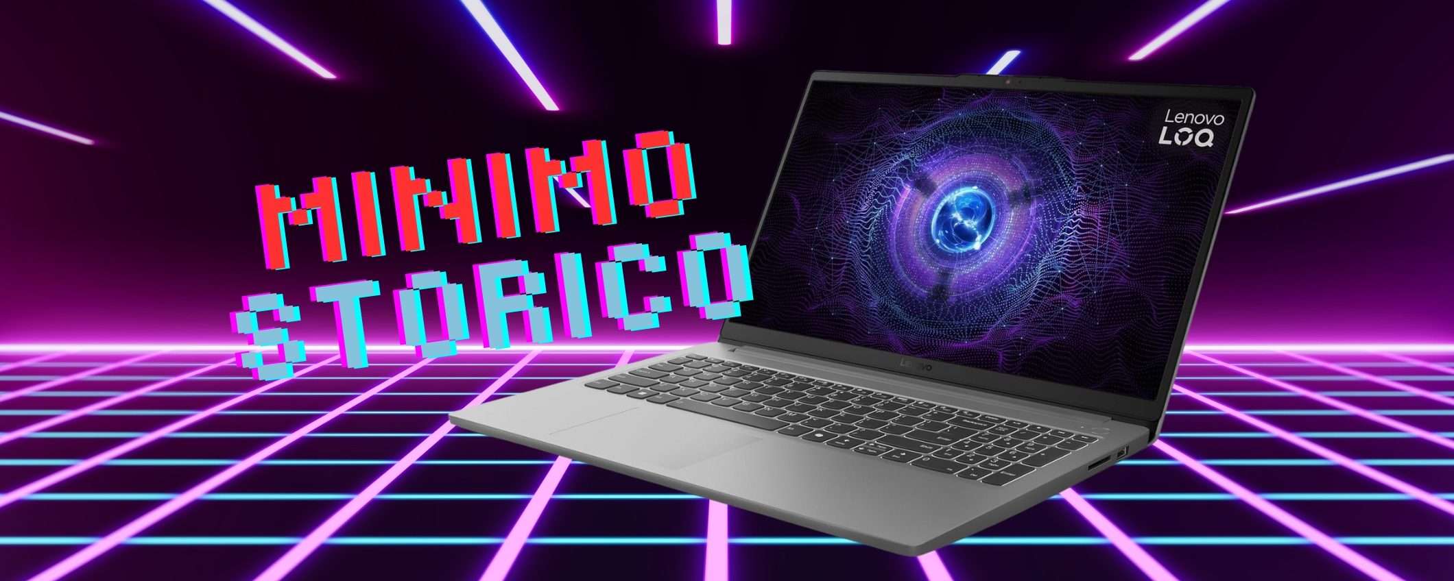 Notebook Gaming Lenovo LOQ con Intel Core i5 e NVIDIA GeForce RTX 4050