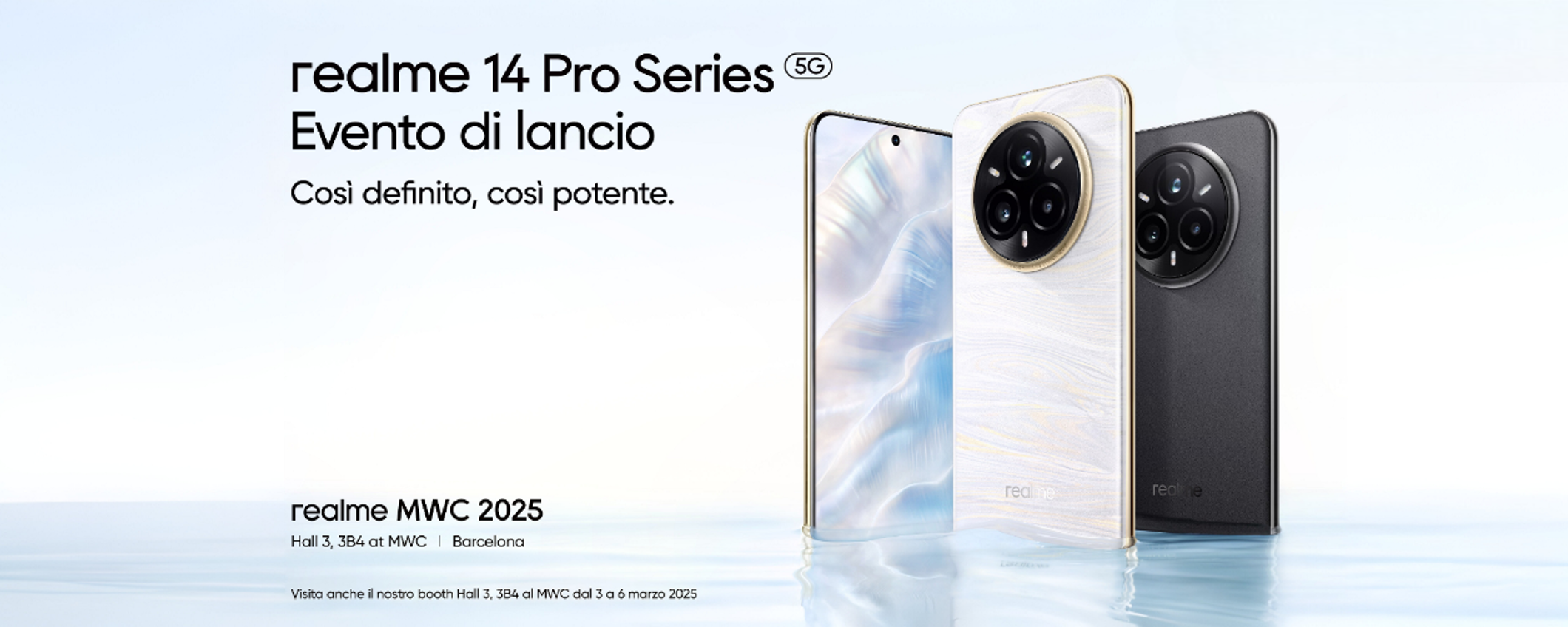 Realme 14 Pro: lancio globale nel corso del Mobile World Congress 2025