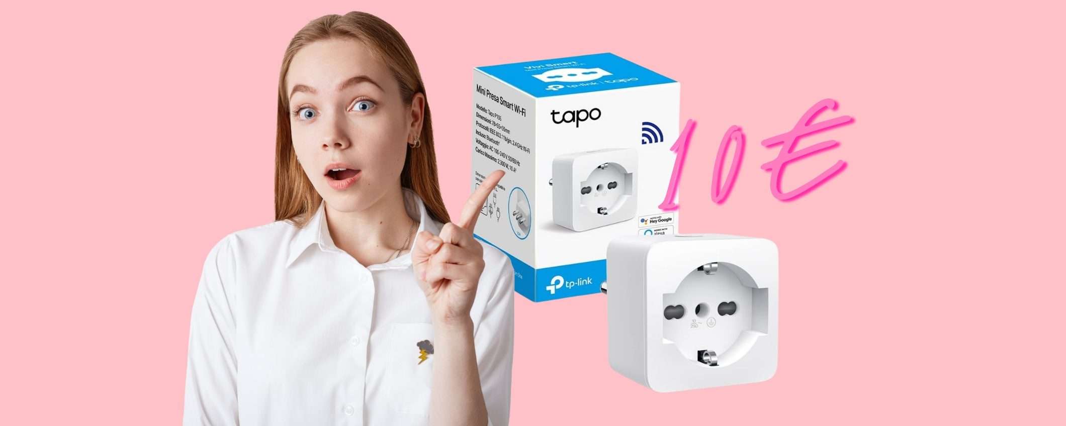 Tapo P105: tutto diventa intelligente con la presa smart a soli 10€