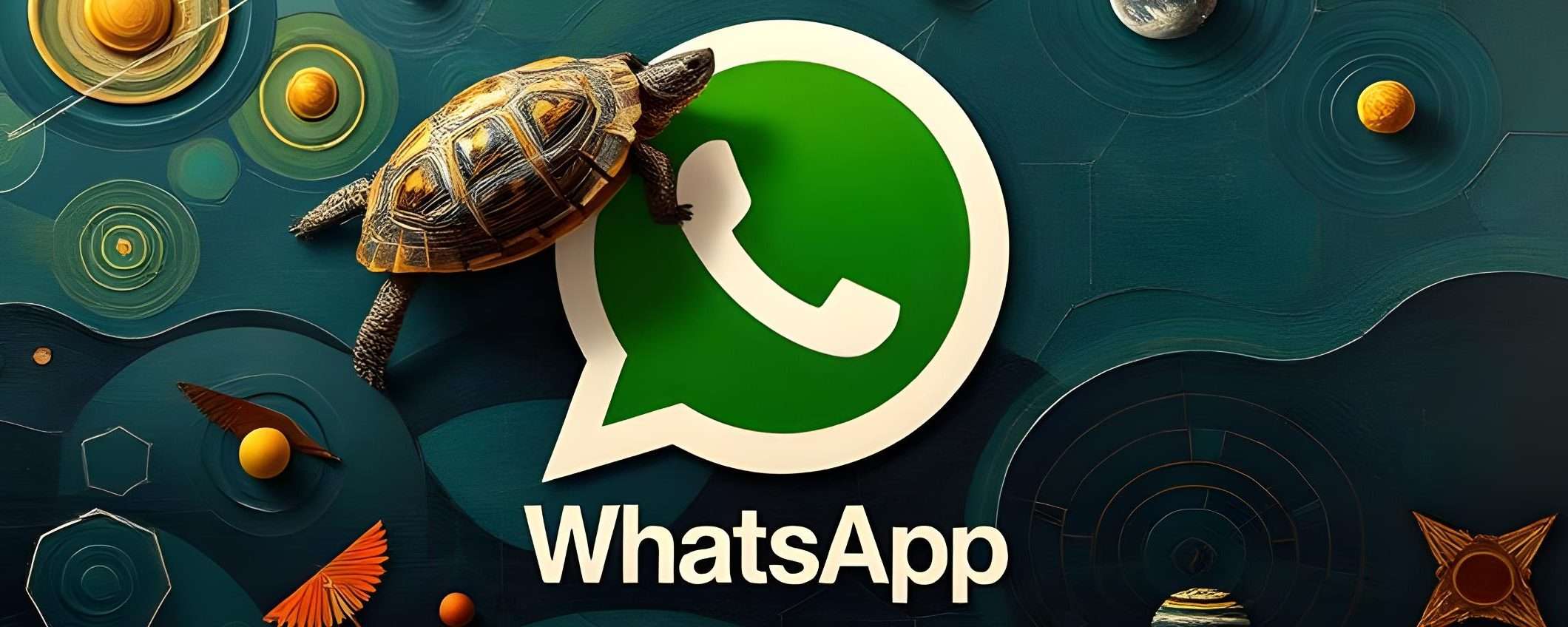 WhatsApp: cos'è la modalità tartaruga? Semplice: l'ennesima presa in giro