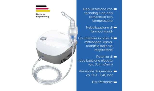 Caratteristiche aerosol Beurer