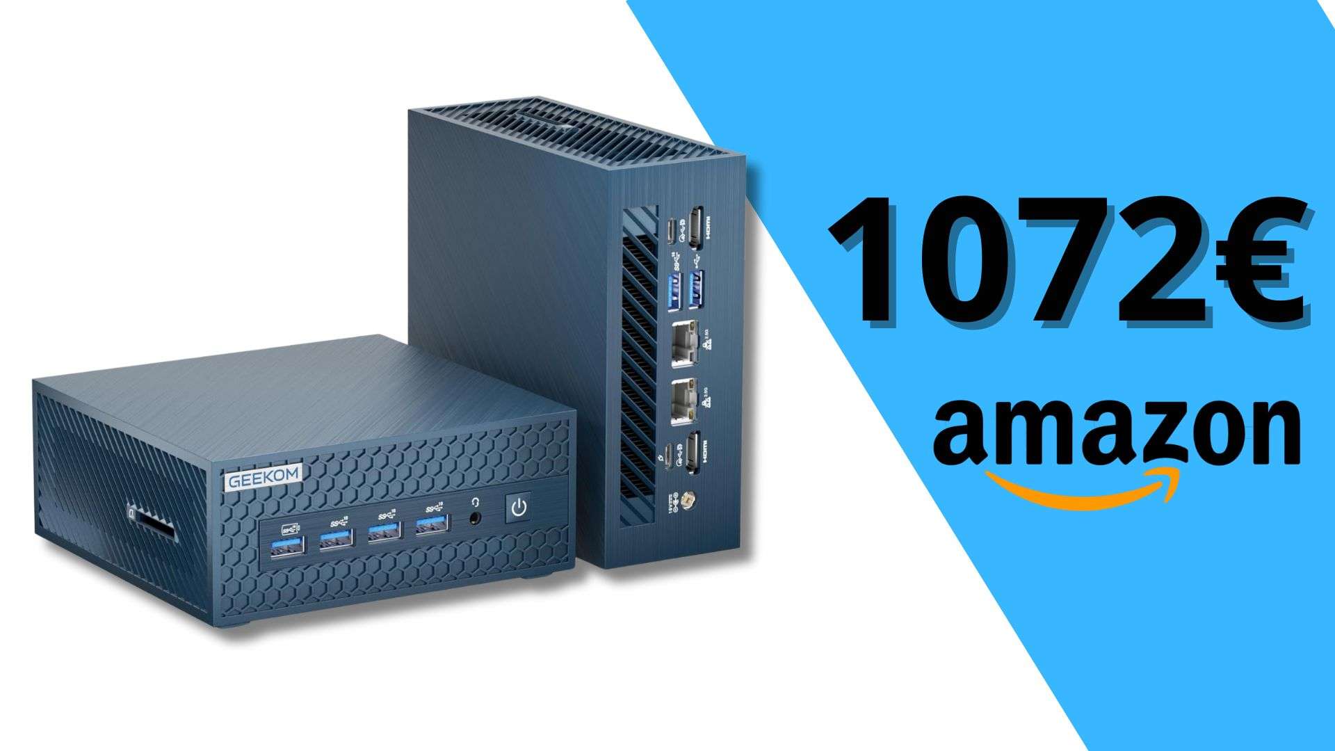 Mini PC Geekom, offerta wow: Intel Core Ultra 9, 32GB di RAM e design ultra-compatto