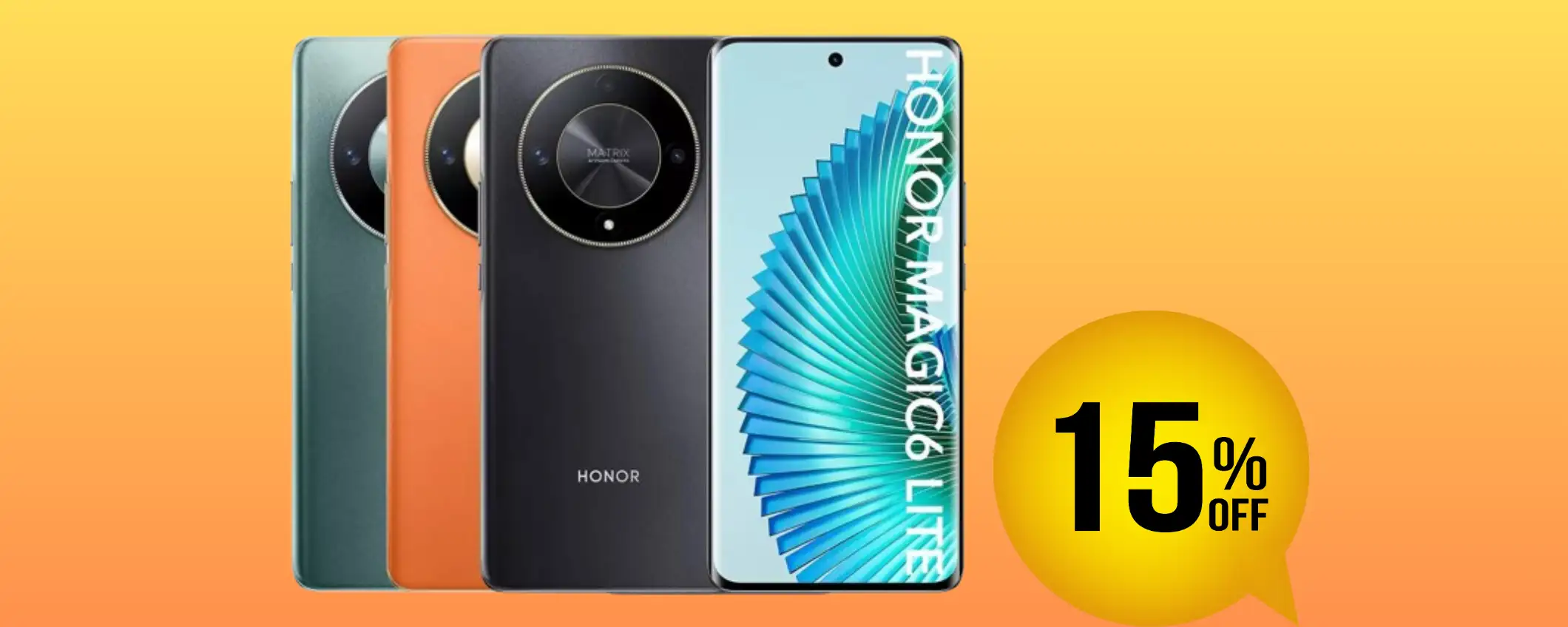 HONOR Magic6 Lite 5G: il codice sconto per comprarlo a meno