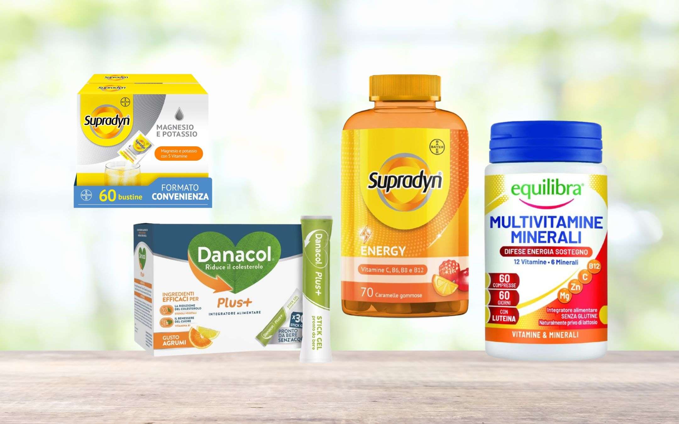 Integratori da 4,65€ su Amazon, promo SCORTA su vitamine, probiotici e altri