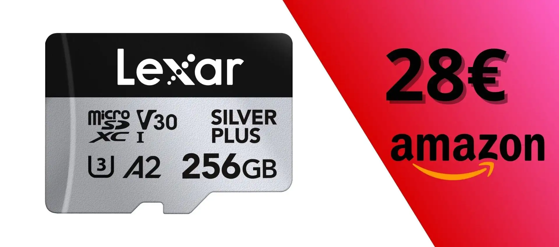 Micro SD Lexar da 256GB, occasione imbattibile: è tua a soli 28,49€ (Amazon)