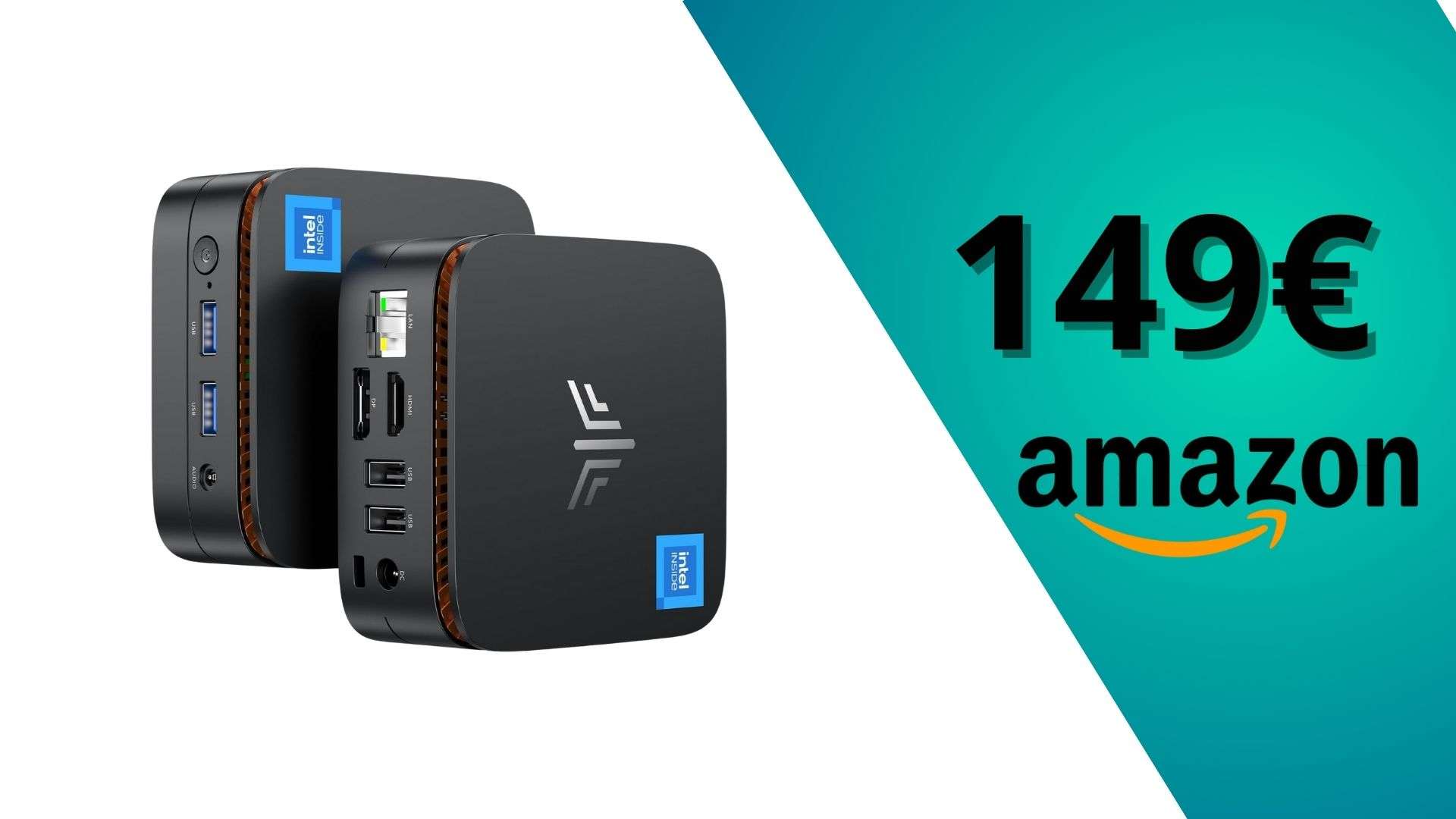 NiPoGi E1 Mini PC: potenza compatta per l’ufficio a soli €149 su Amazon