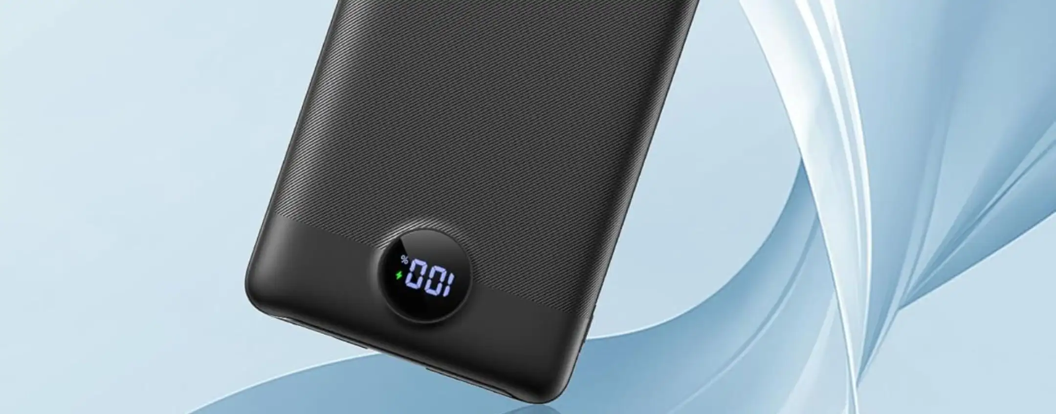 Mini power bank 10000mAh con ricarica rapida: offerta LAMPO su Amazon