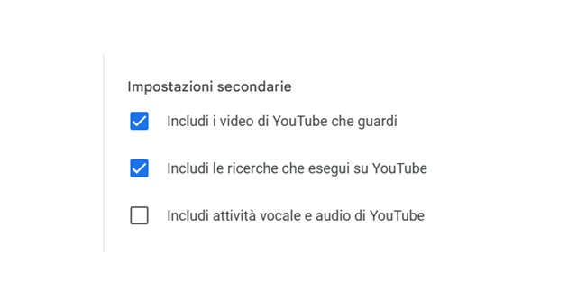 Controllare la cronologia delle ricerche su YouTube