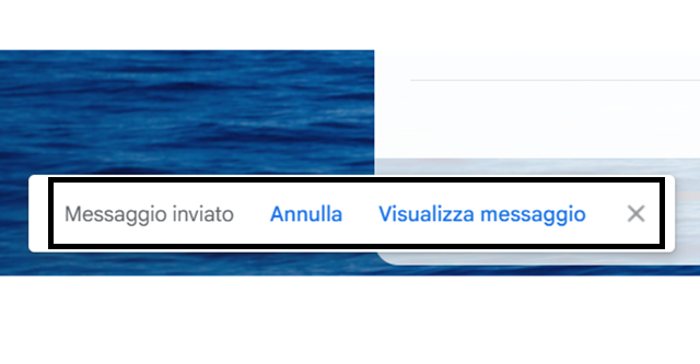 Come annullare l'invio di un messaggio Gmail dal tuo browser web