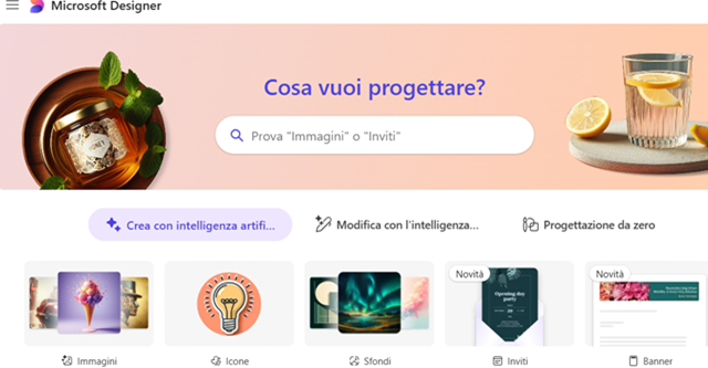 Microsoft Designer il supporto AI per ogni progetto