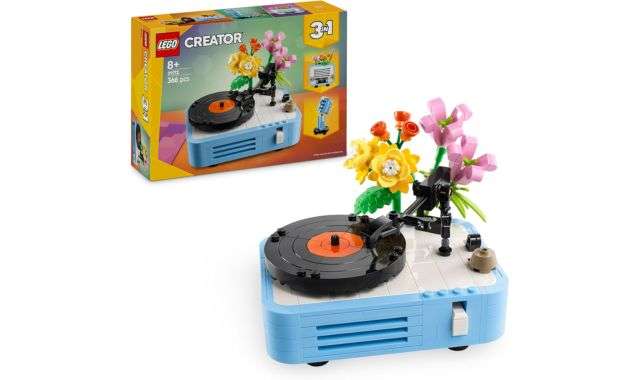 Set LEGO Creator 3-in-1 Giradischi