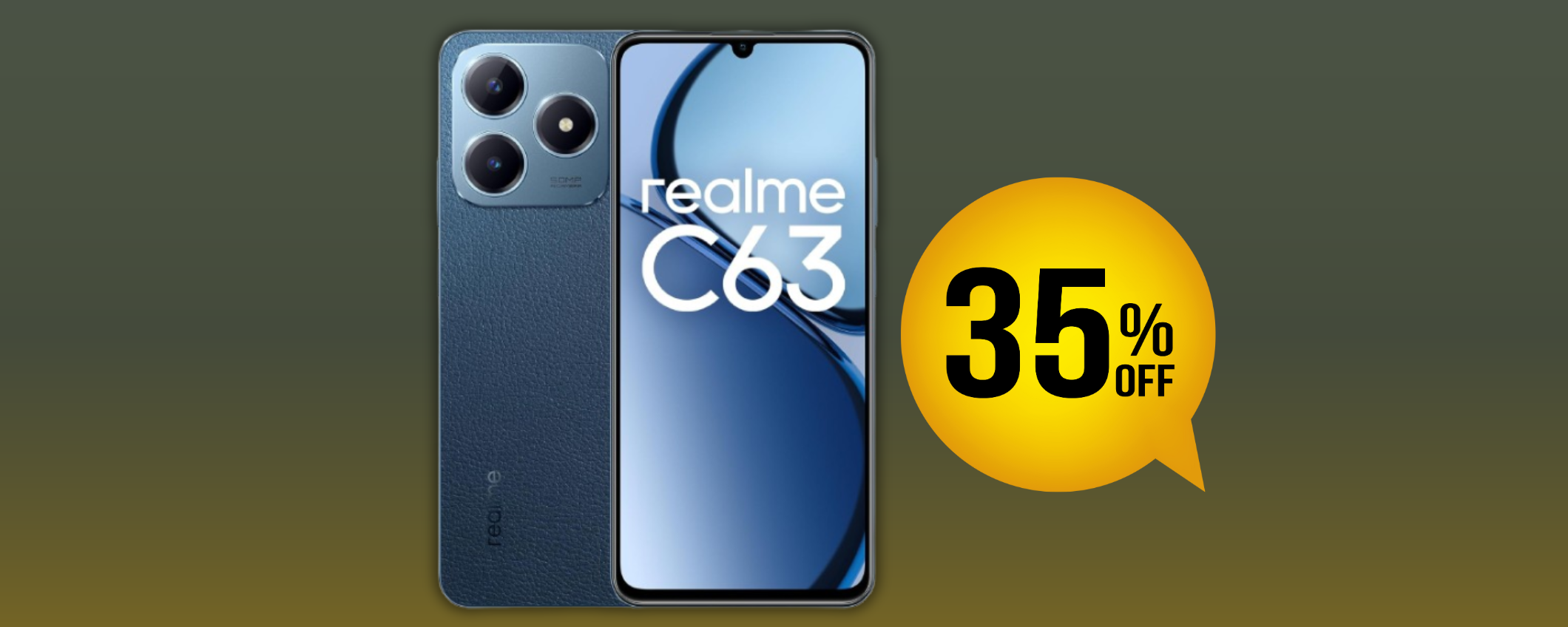 realme C63: lo smartphone economico del momento