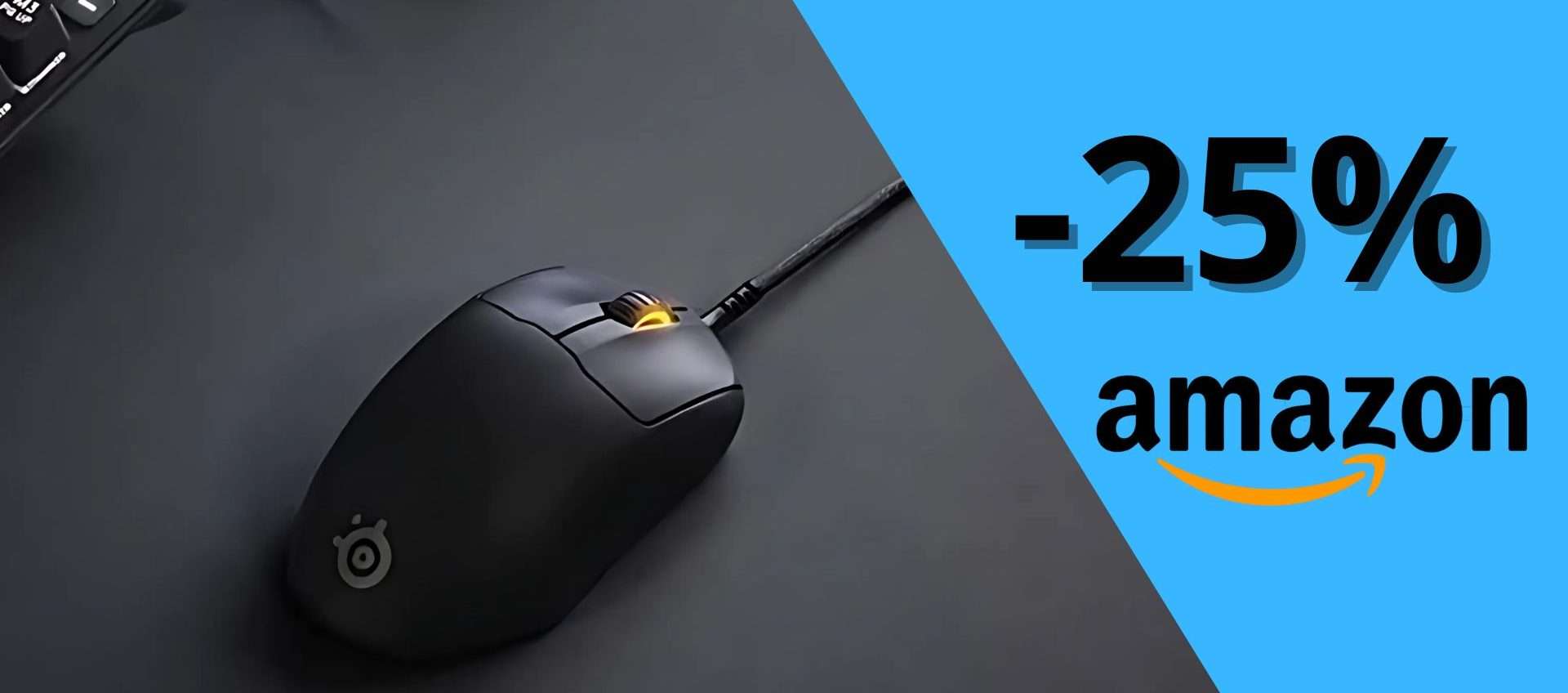 SteelSeries Prime Mini in offerta: il MOUSE DA GAMING da prendere SUBITO (-25%)