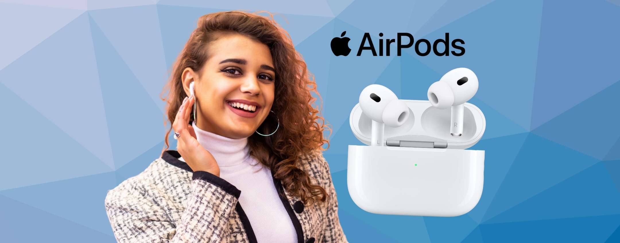 AirPods Pro 2: gli iconici auricolari wireless crollano di prezzo su Amazon