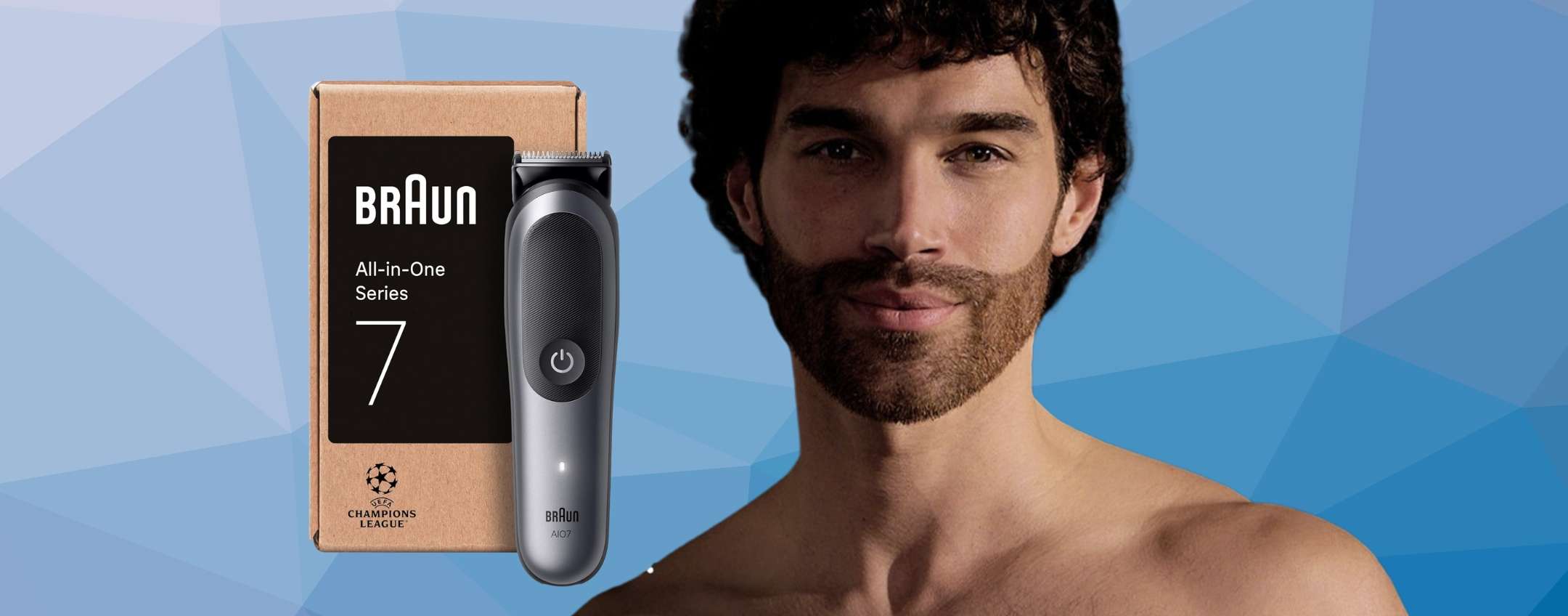 Braun All-In-One Series 7: rasoio elettrico 12 in 1 per viso, capelli e corpo (-35%)