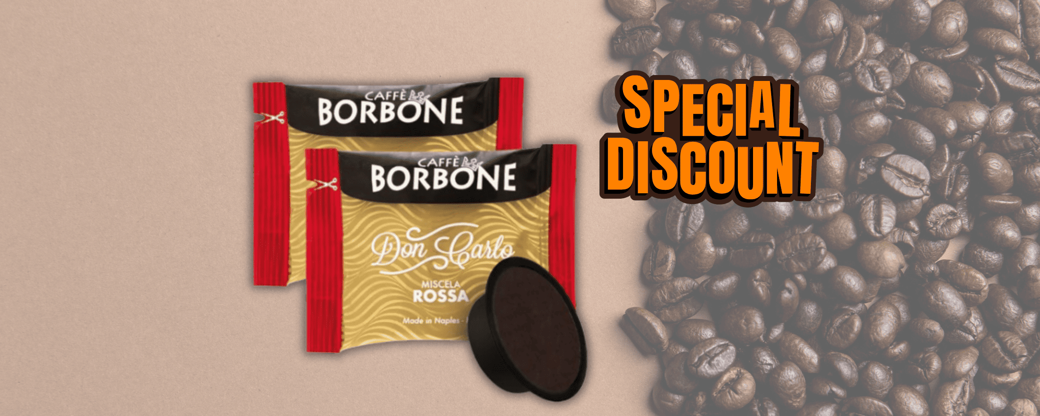 Caffeinomane? Ecco dove fare scorta di capsule Borbone