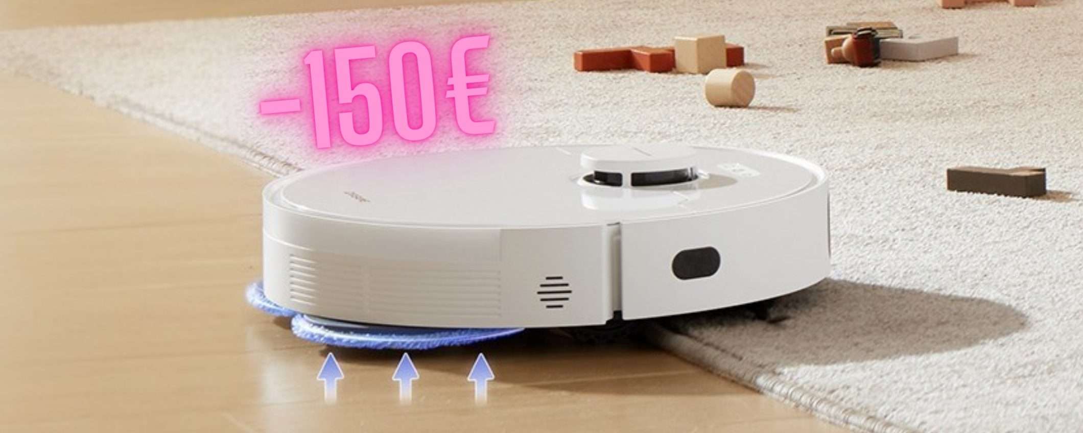 DREAME L10s Pro Gen 2: potentissimo robot aspirapolvere e lavapavimenti (-150€)