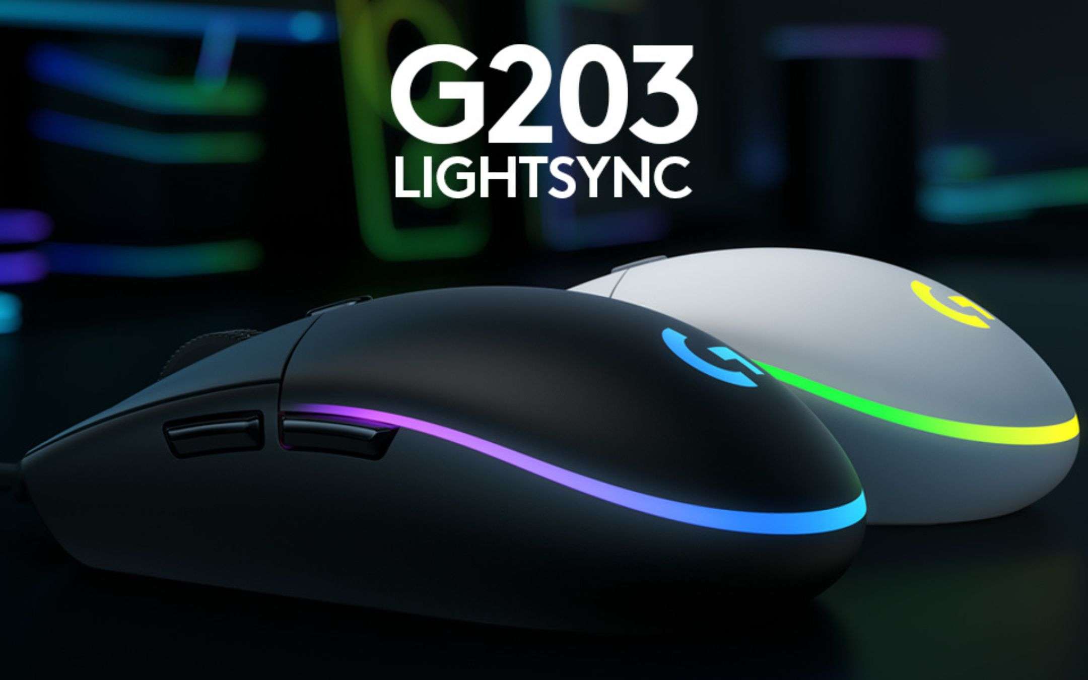 ECONOMICO ma VERSATILE: il mouse da gaming Logitech G203 Lightsync ad APPENA 24€