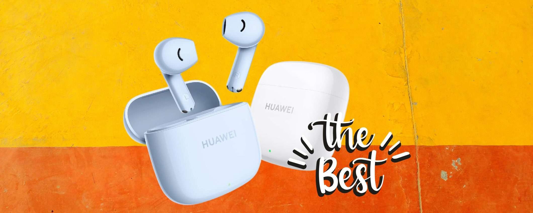 HUAWEI FreeBuds SE 2 sono gli auricolari wireless da comprare adesso (34€)