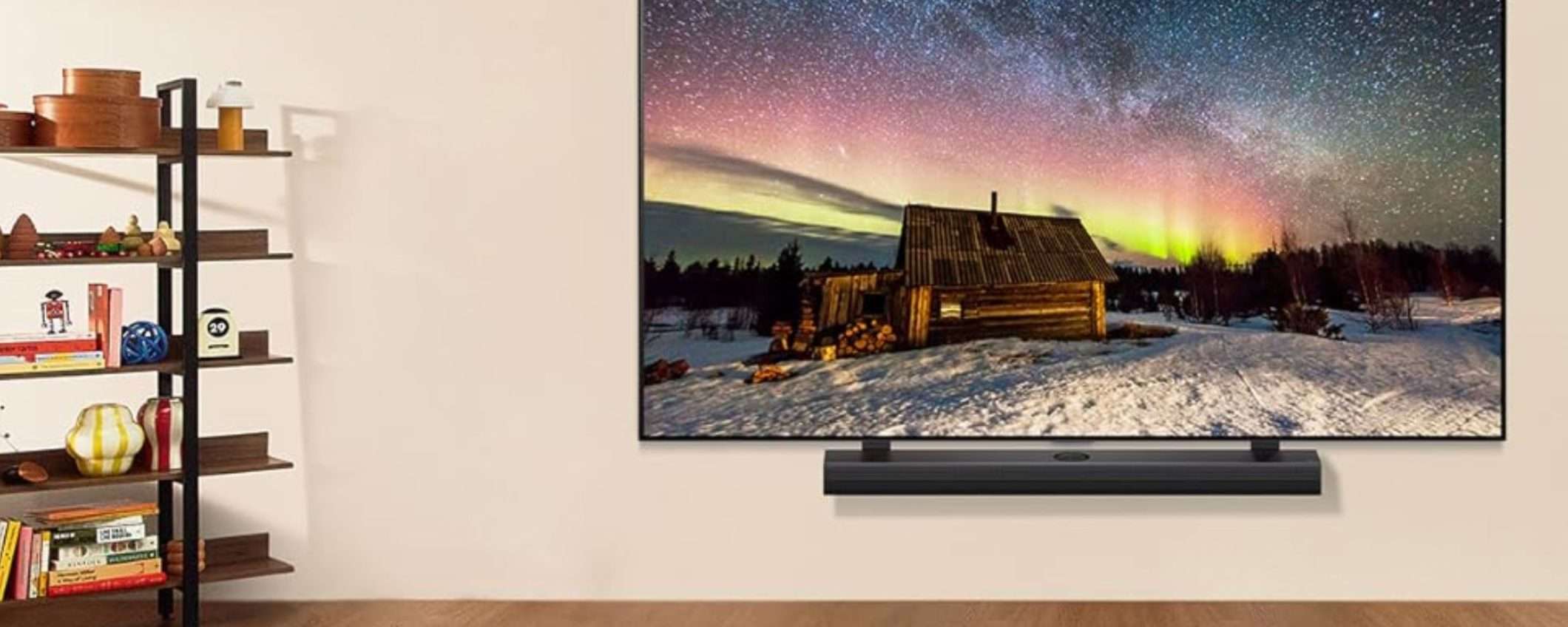 La smart TV LG UHD da 55