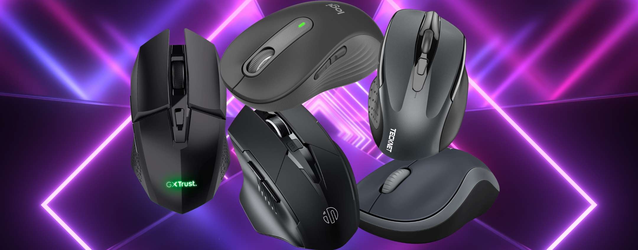 I migliori 5 mouse wireless ECONOMICI in questa lista da 10€ a 29€