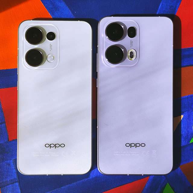 OPPO Reno13 5G (a sinistra) e OPPO Reno13 Pro 5G (a destra)