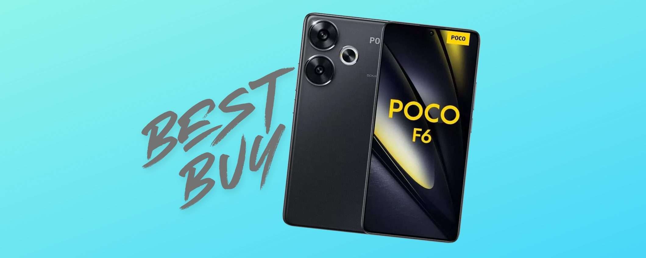 Poco F6 5G (12/512GB) in sconto fuori di testa con il codice segreto eBay