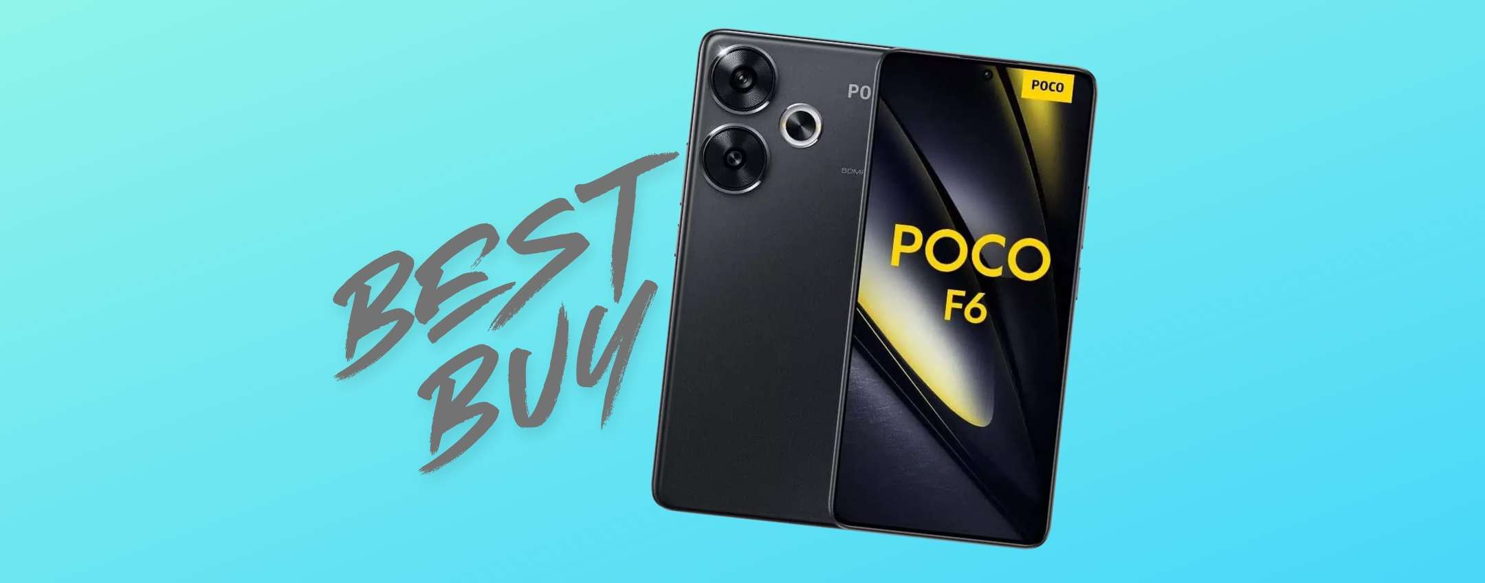 Poco F6 5G (12/512GB) in sconto fuori di testa con il codice segreto eBay