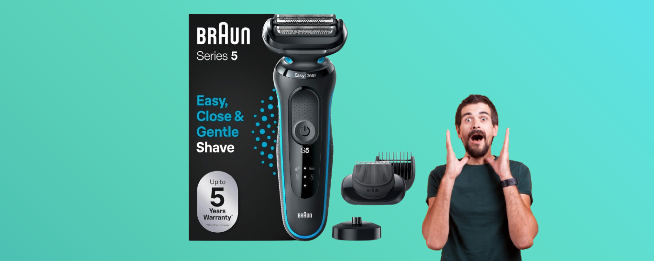 Braun Series 5: il rasoio elettrico in mega sconto da avere