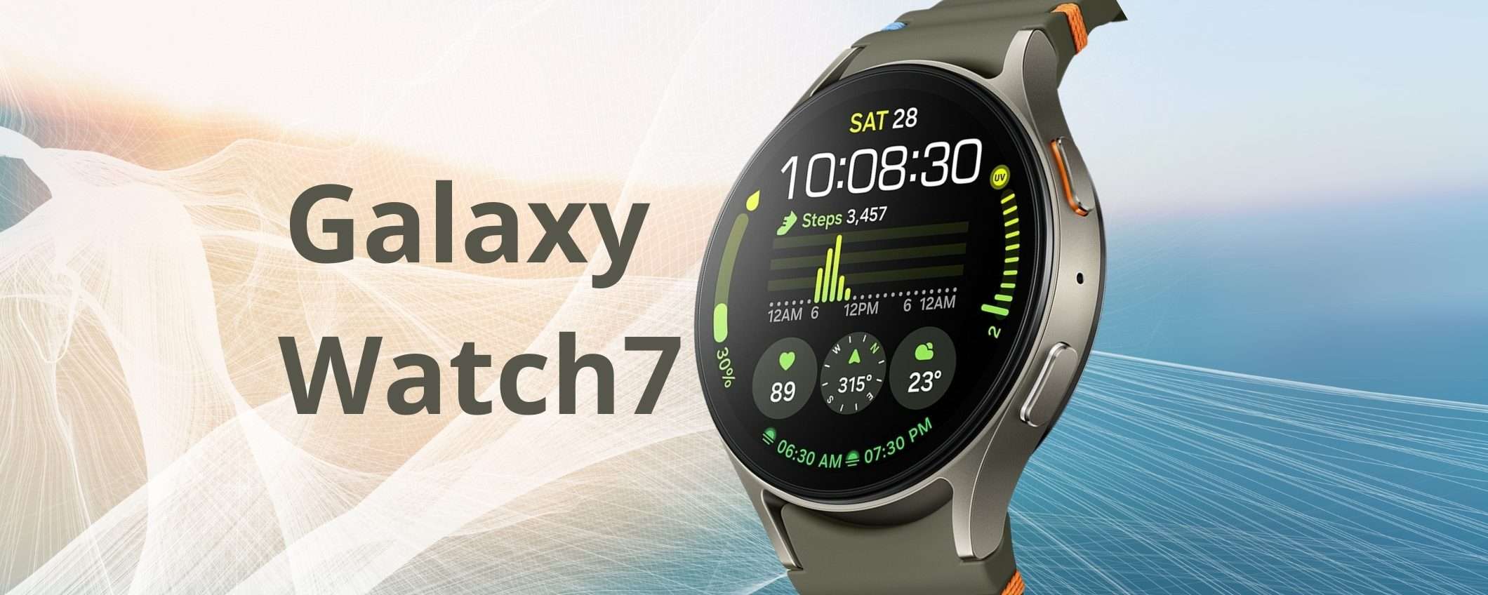 Samsung Galaxy Watch 7 da 44mm su eBay al prezzo più basso del Web