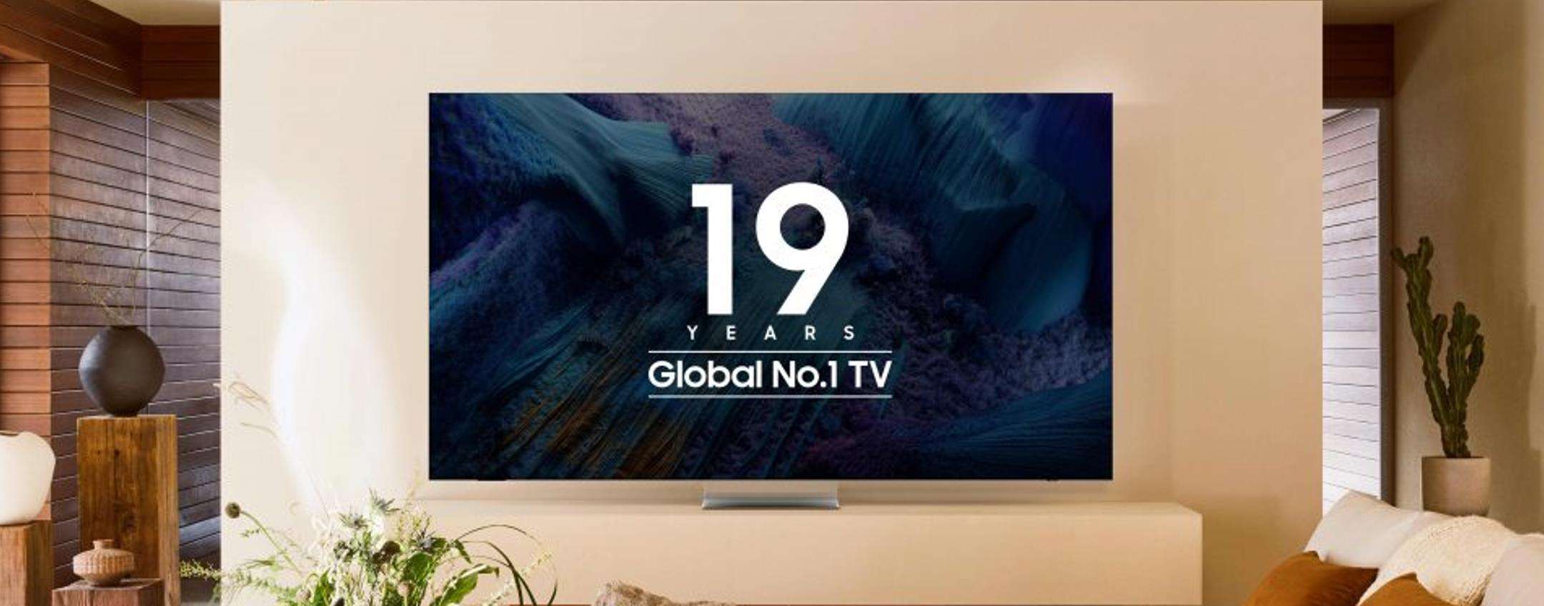 Samsung è il King delle TV a livello mondiale, ancora una volta