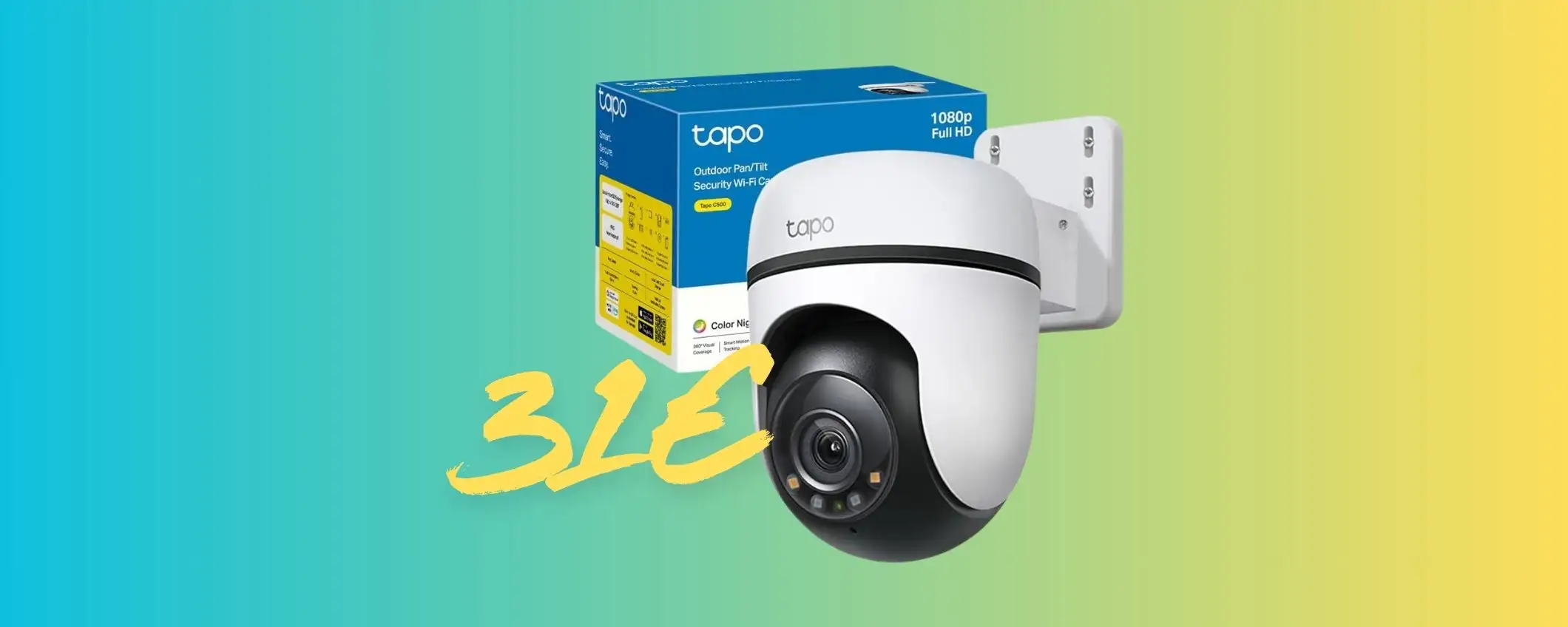 Tapo C500: la telecamera di sicurezza per esterno che costa niente (31€)